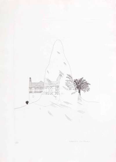 The Glass Mountain - Signed Print by David Hockney 1969 - MyArtBroker