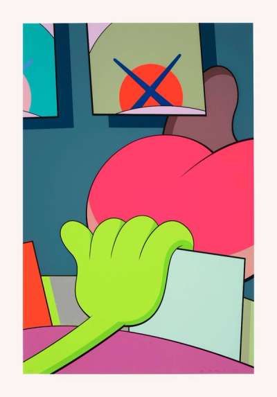 Kaws What Party poster. It's huge. : r/kaws