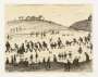 L S Lowry: Hillside - Signed Print