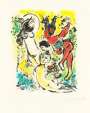 Marc Chagall: Theocritus (In the Land of the Gods) - Signed Print
