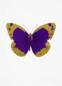 Damien Hirst: The Souls II (imperial purple, oriental gold, blind impression) - Signed Print