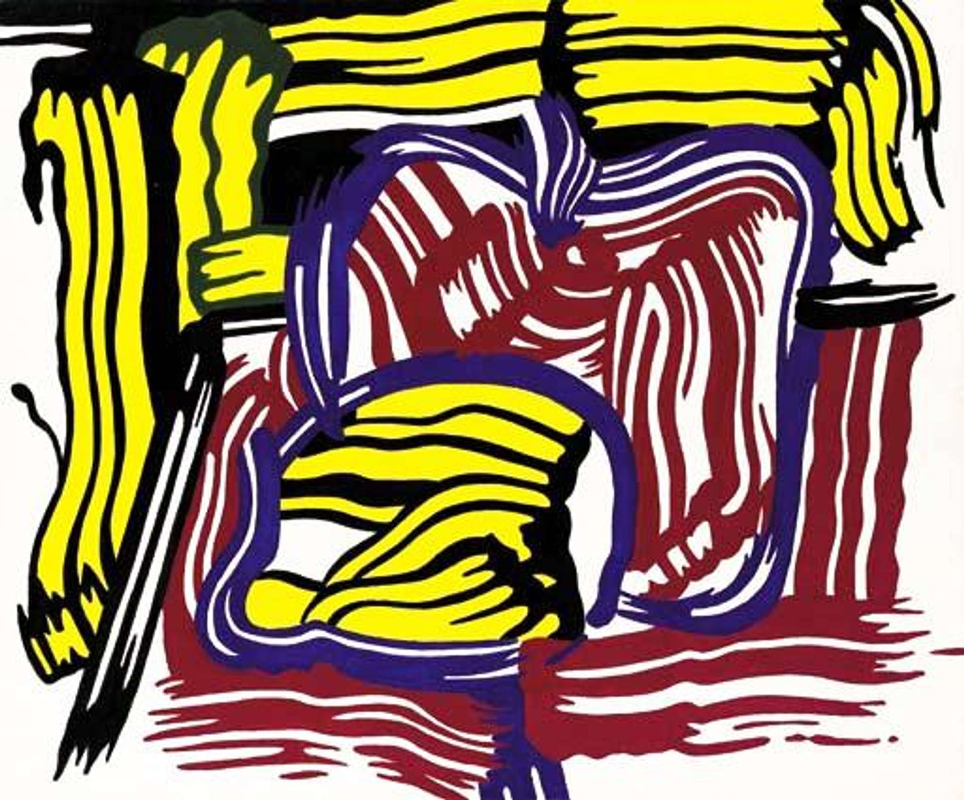 Lemon And Apple - Signed Print by Roy Lichtenstein 1983 - MyArtBroker