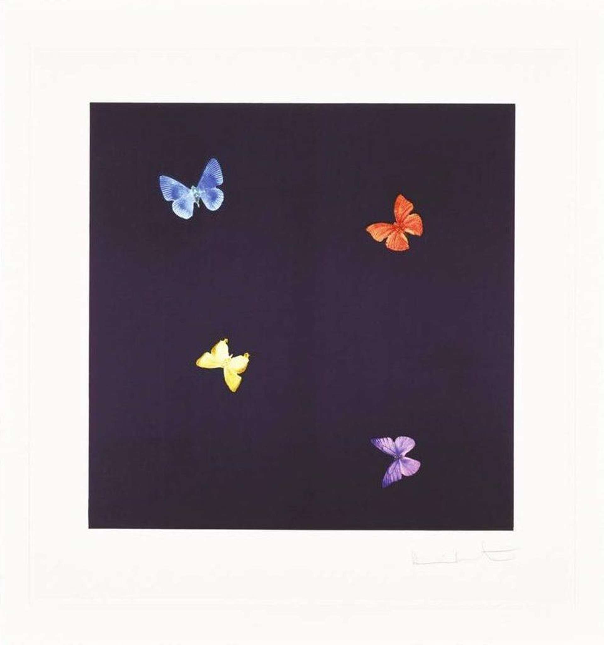 Damien Hirst: To A Stranger - Signed Mixed Media