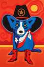 George Rodrigue: Take Me Back To Texas - Unsigned Print