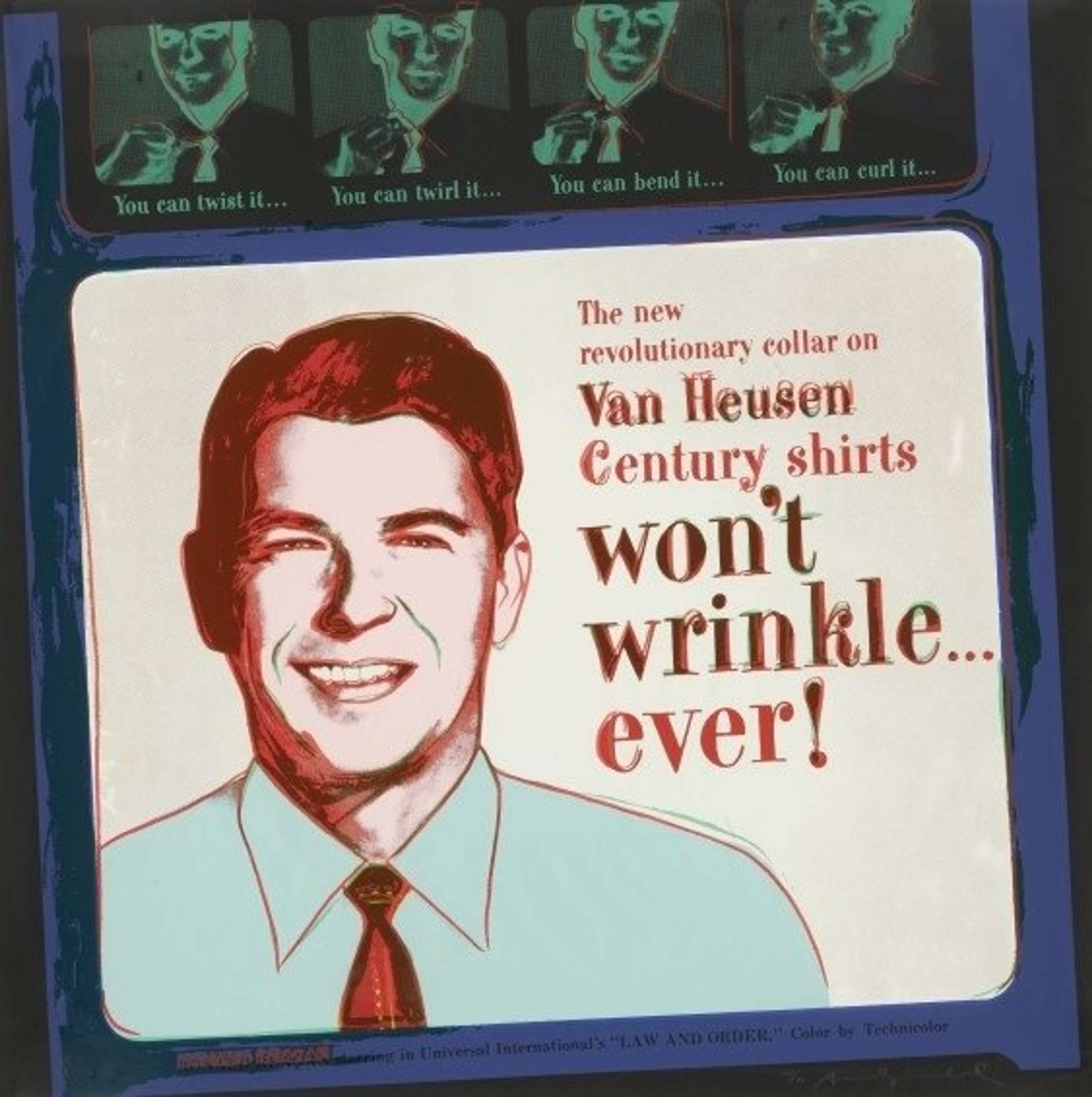 Van Heusen (Ronald Reagan) (F. & S. II.356) by Andy Warhol