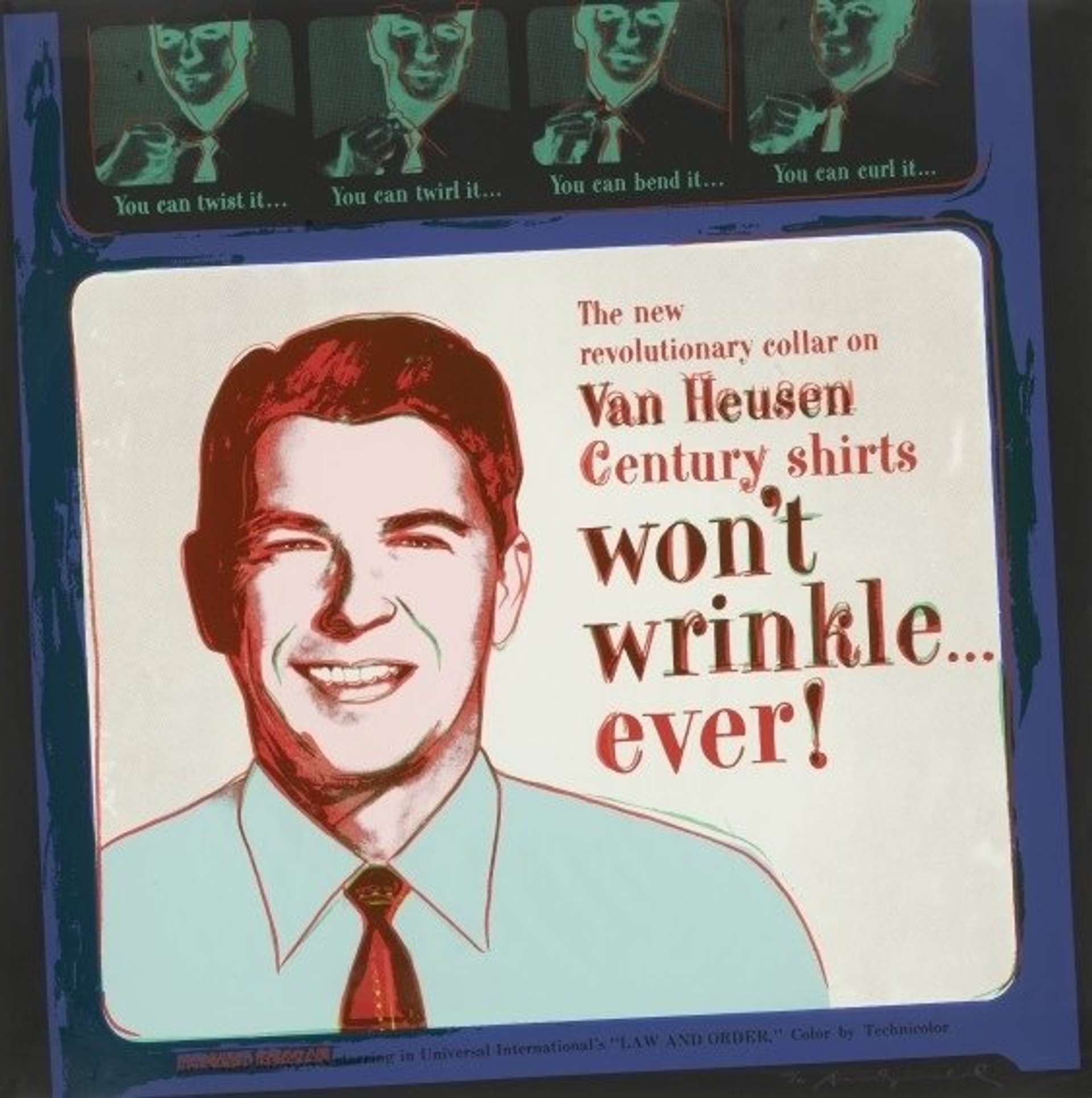 Van Heusen (Ronald Reagan) (F. & S. II.356) by Andy Warhol