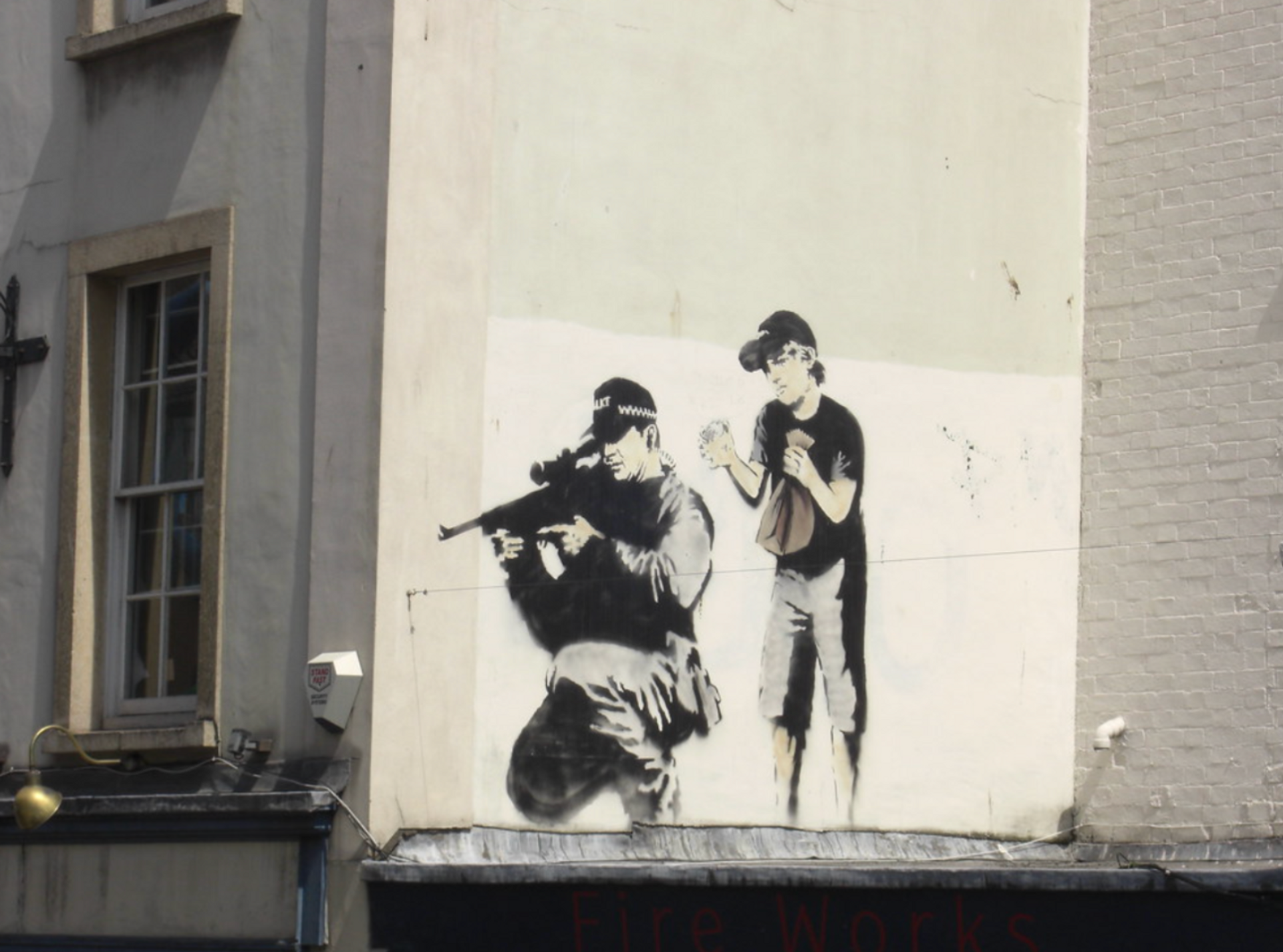 Police Sniper by Banksy
