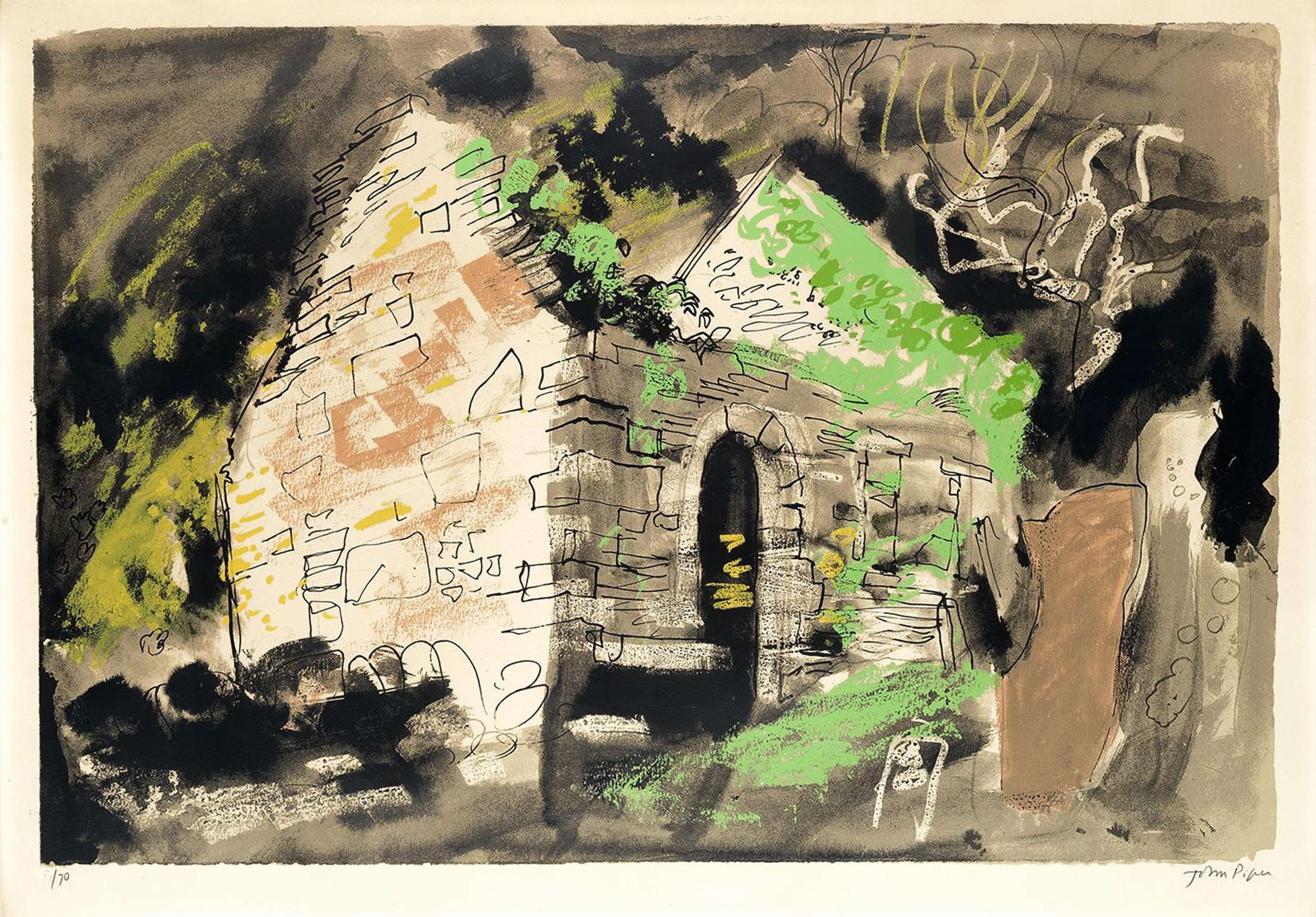 Kirkmaiden - Signed Print by John Piper 1975 - MyArtBroker