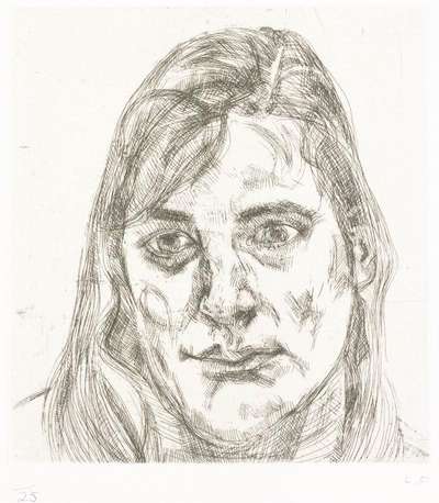 Lucian Freud: Esther - Signed Print