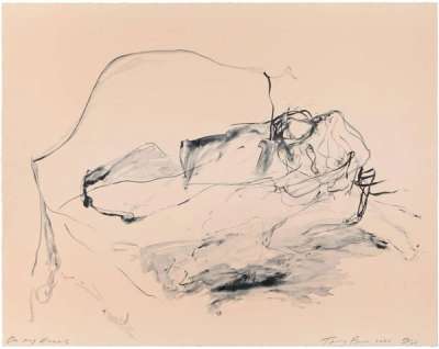 On My Knees - Signed Print by Tracey Emin 2021 - MyArtBroker