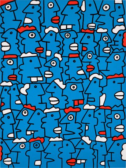 Thierry Noir Turkish Lips (Signed Print) 2014 | For Sale