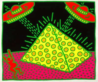 Fertility 2 - Signed Print by Keith Haring 1983 - MyArtBroker