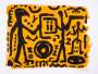 A. R. Penck: Falkenkopf, Jäger Und Adler - Signed Print