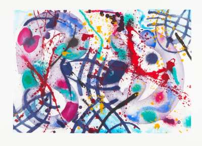 Trietto 3 - Signed Print by Sam Francis 1991 - MyArtBroker