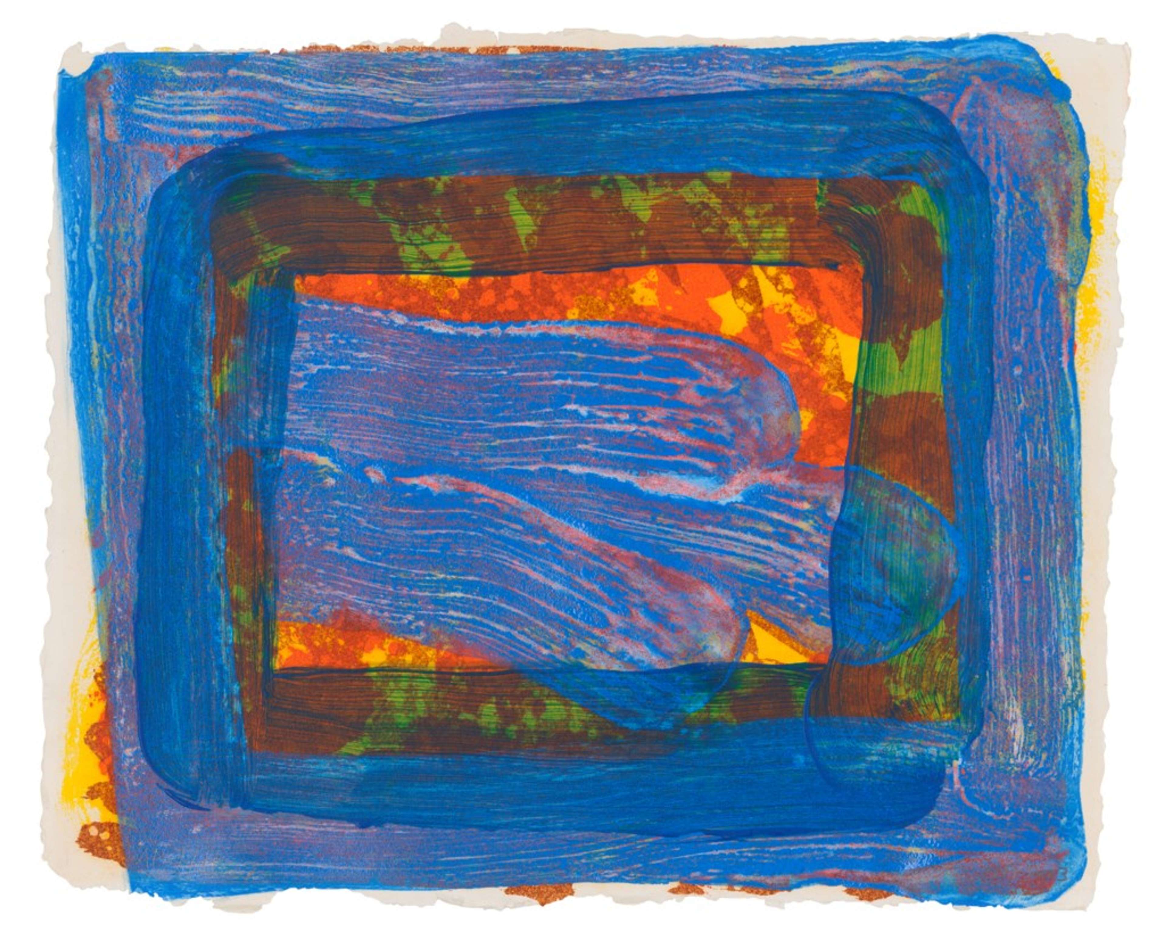 Two's Company C - Signed Print by Howard Hodgkin 2003 - MyArtBroker