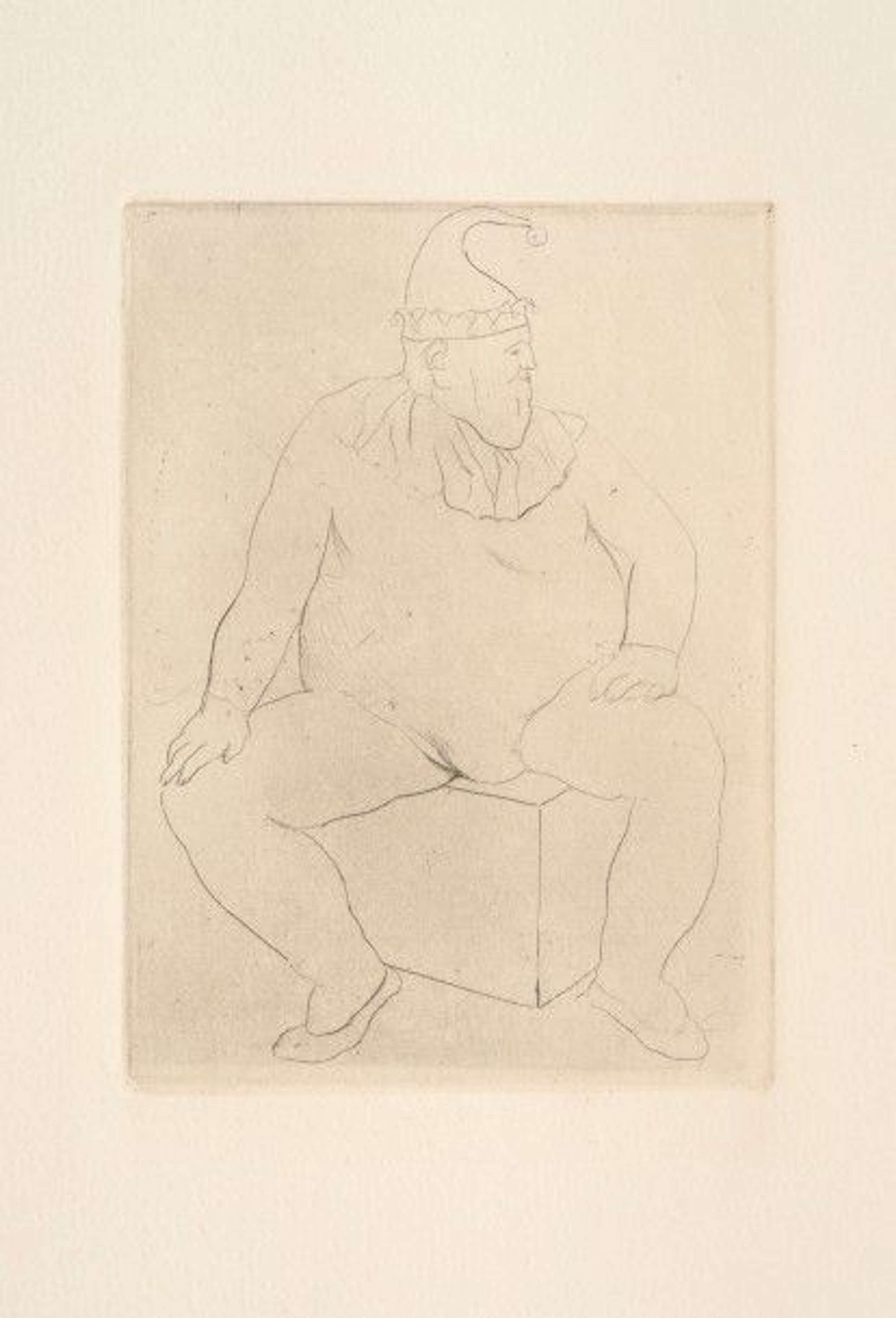 Le Saltimbanque Au Repos - Signed Print by Pablo Picasso 1905 - MyArtBroker