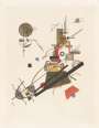 Wassily Kandinsky: Fröhlicher Aufstieg - Signed Print