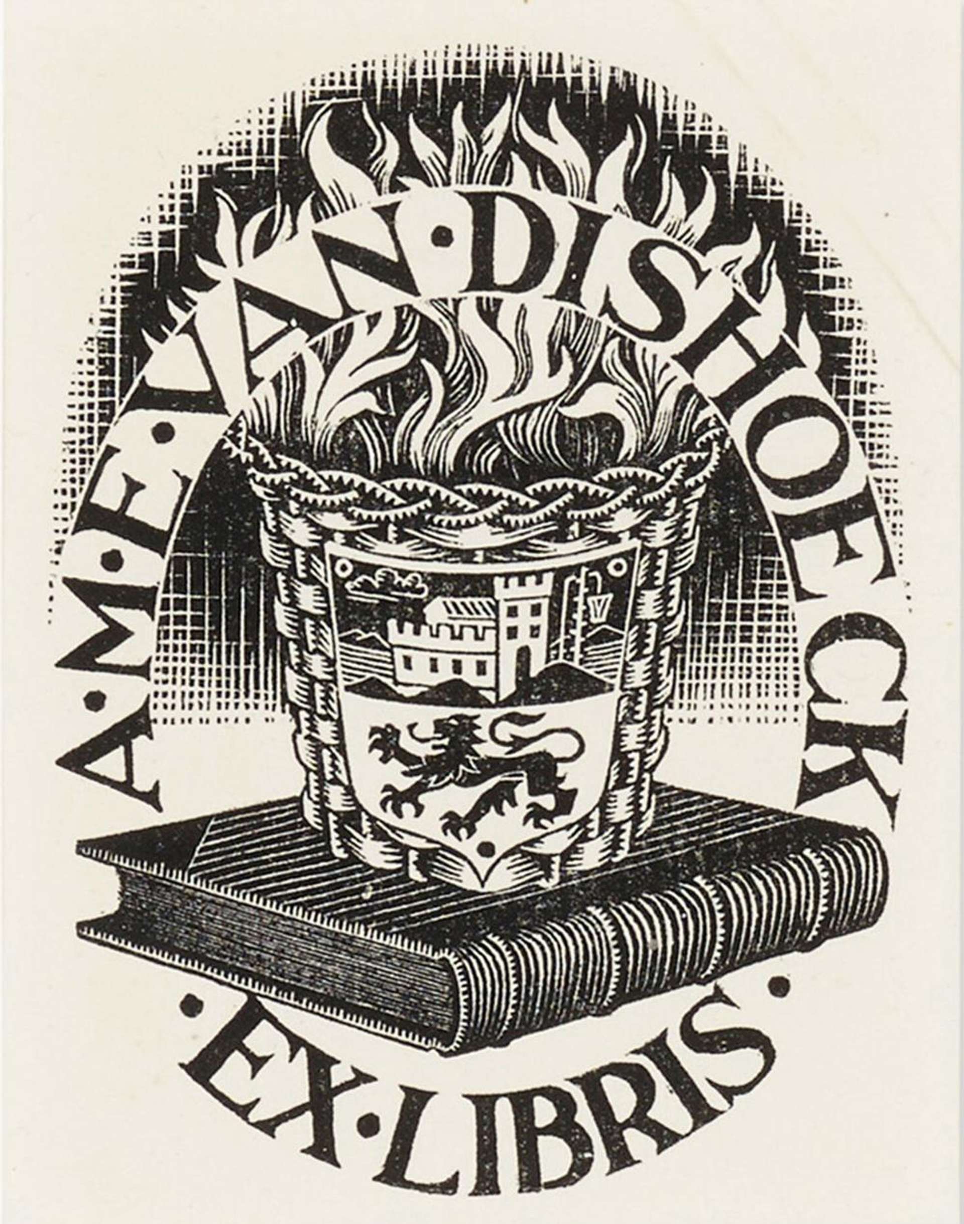 Ex Libris - Signed Print by M. C. Escher 1943 - MyArtBroker
