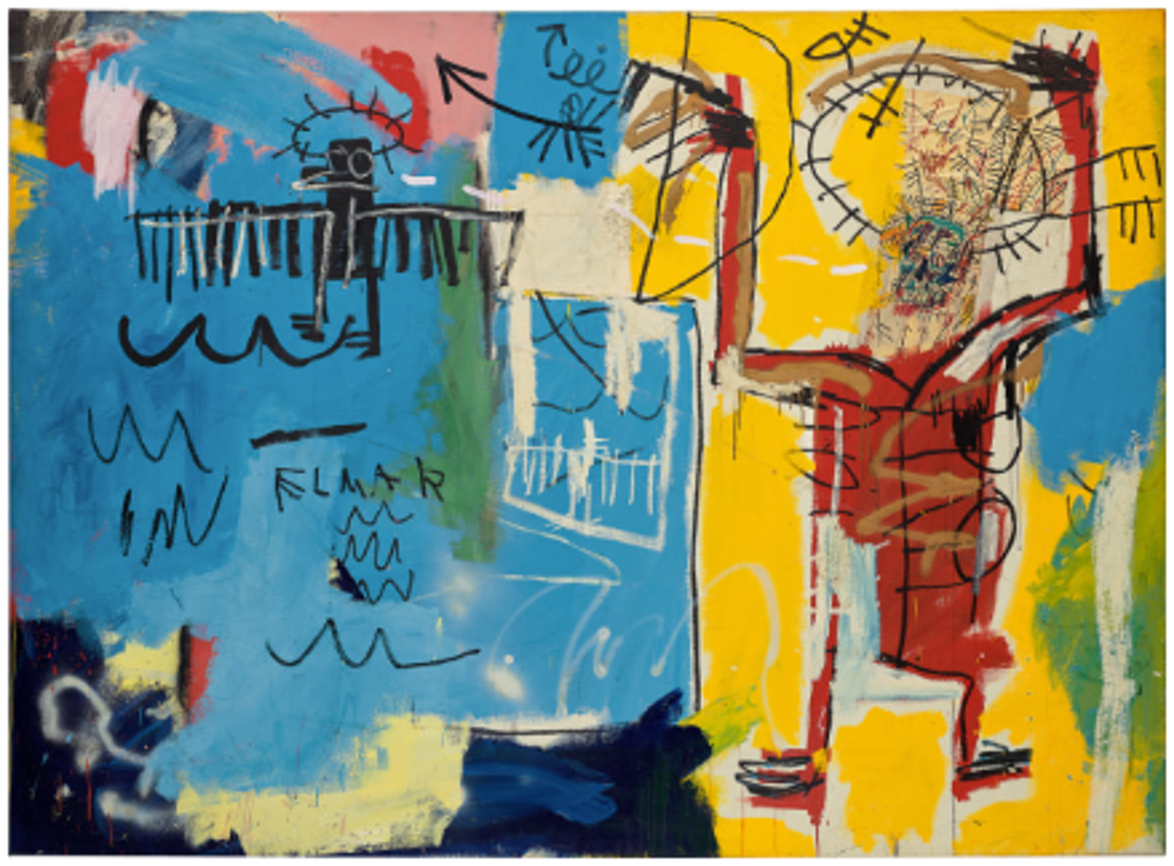 Untitled (ELMAR) by Jean-Michel Basquiat 1982