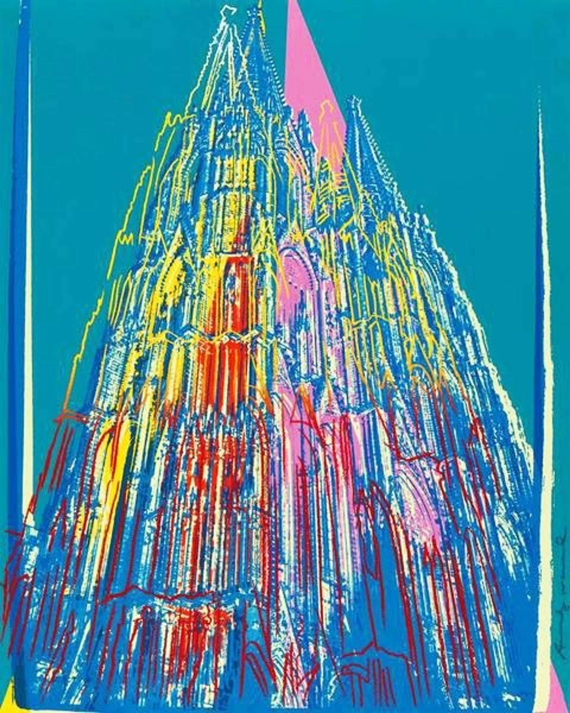Cologne Cathedral by Andy Warhol