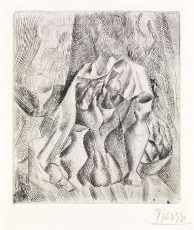 Nature Morte Au Compotier - Signed Print by Pablo Picasso 1908 - MyArtBroker