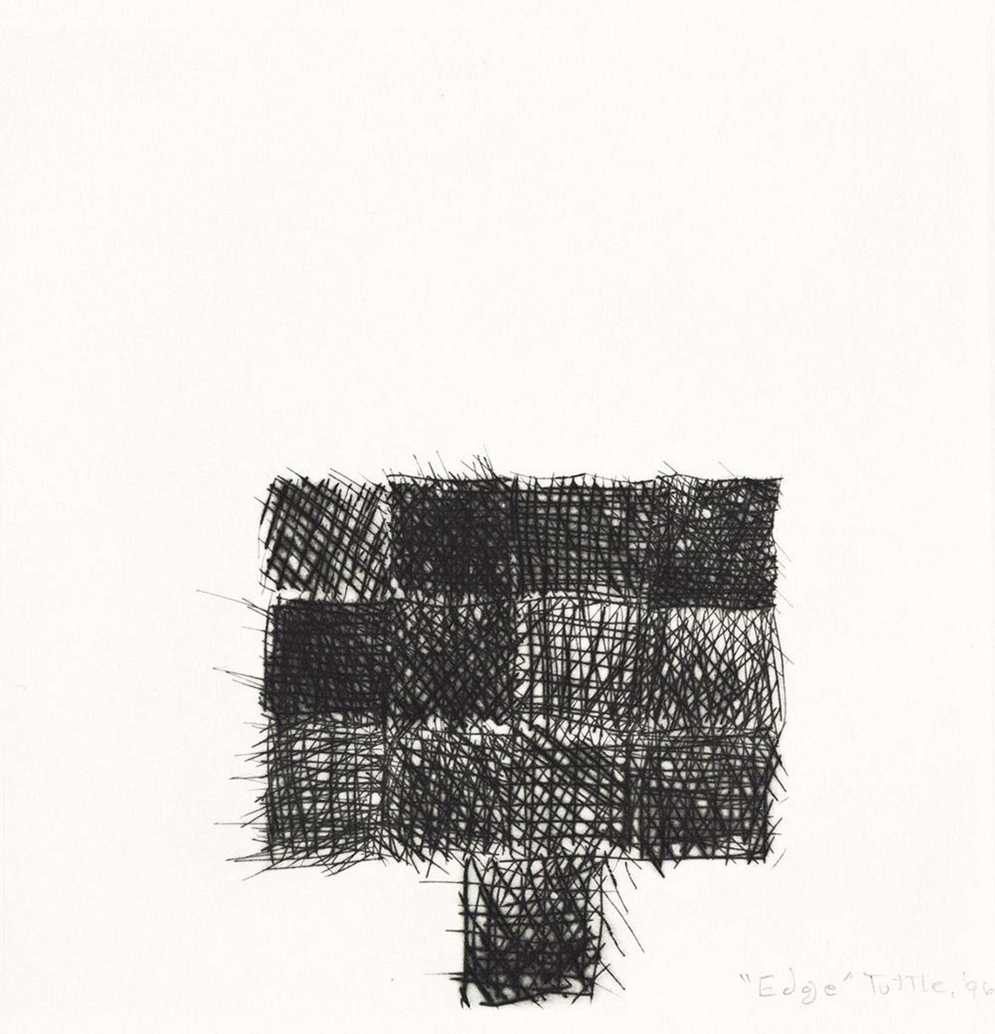 Edge - Signed Print by Richard Tuttle 1996 - MyArtBroker