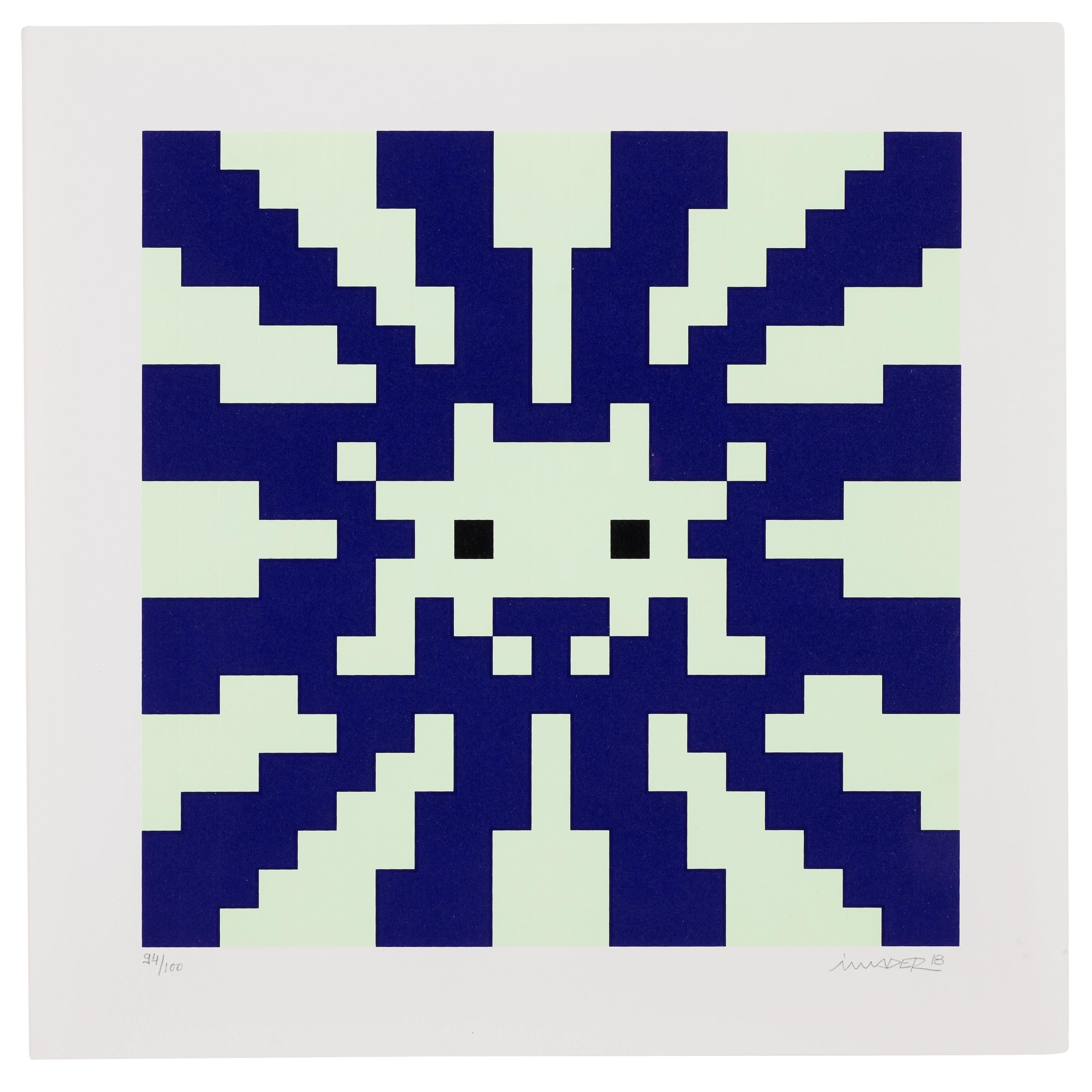 Invader Rubik Space (Signed Print) 2005 | MyArtBroker