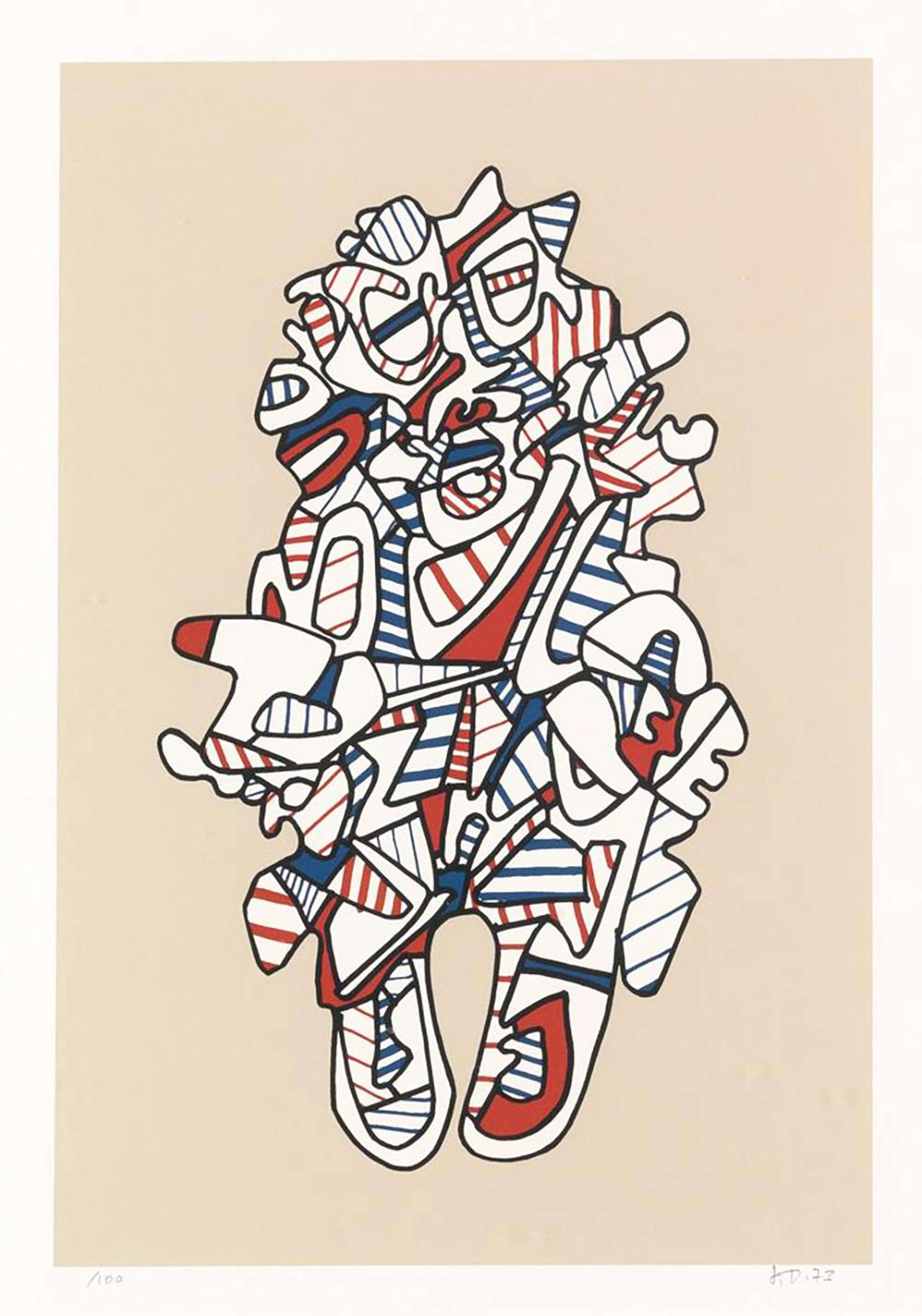 Objectador - Signed Print by Jean Dubuffet 1973 - MyArtBroker