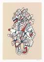 Jean Dubuffet: Objectador - Signed Print