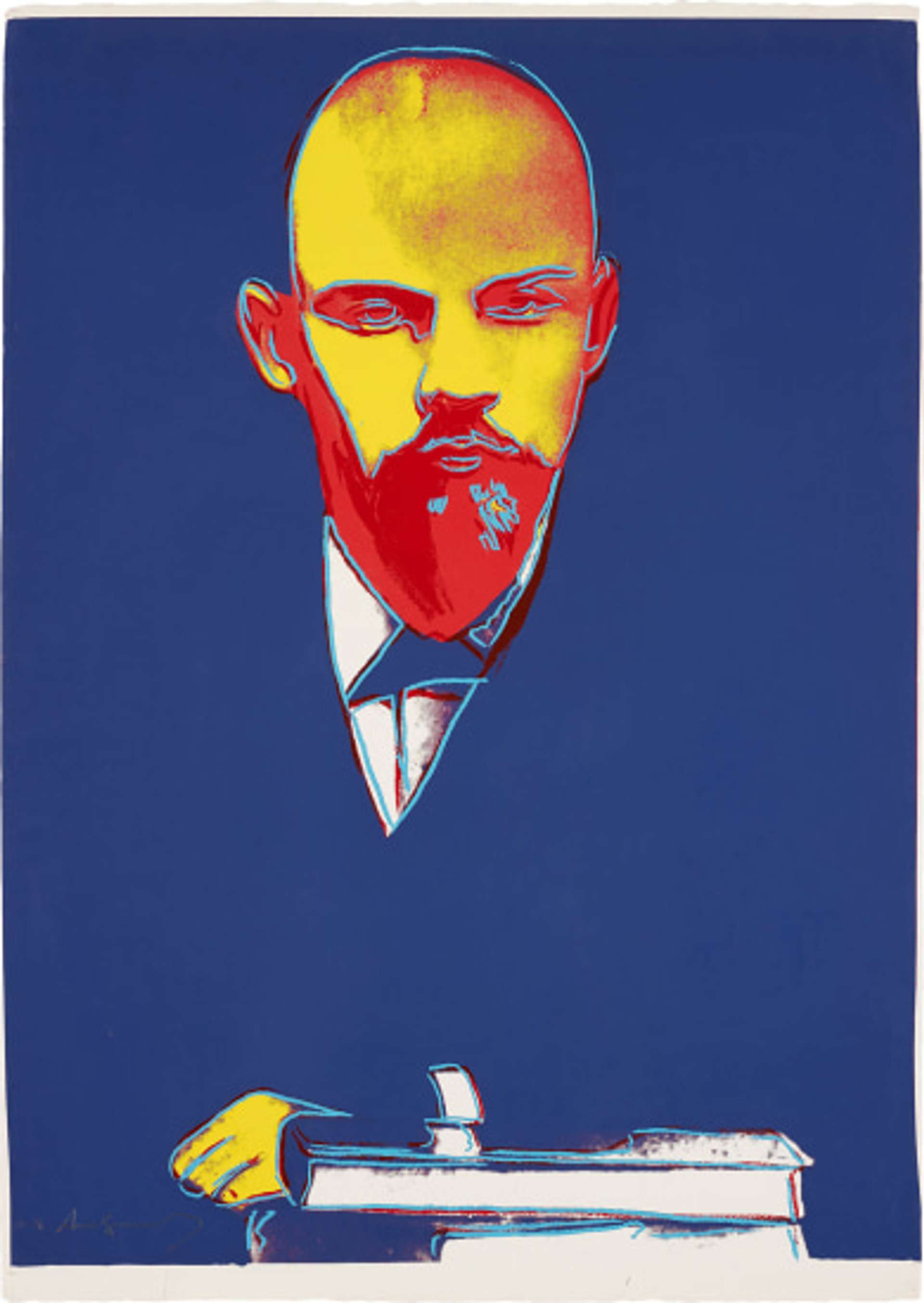 Lenin (TP 35/46) by Andy Warhol