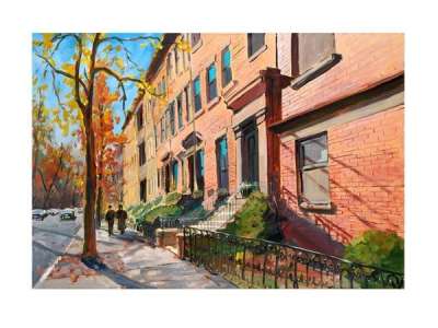 Brooklyn Heights (2019) - Signed Print by Bob Dylan 2019 - MyArtBroker