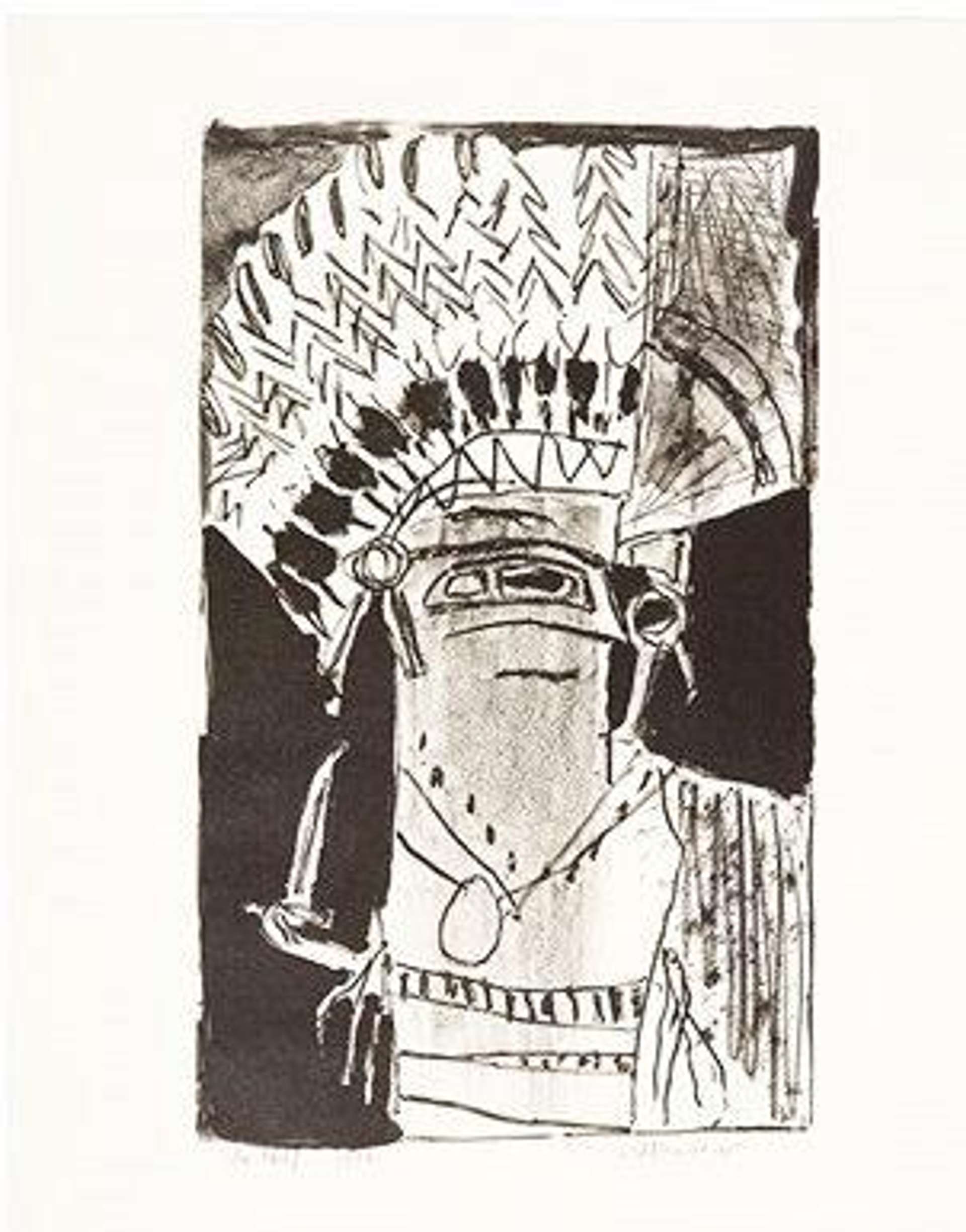 Roy Lichtenstein: The Chief - Signed Print