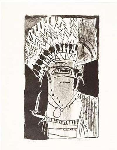 The Chief - Signed Print by Roy Lichtenstein 1956 - MyArtBroker