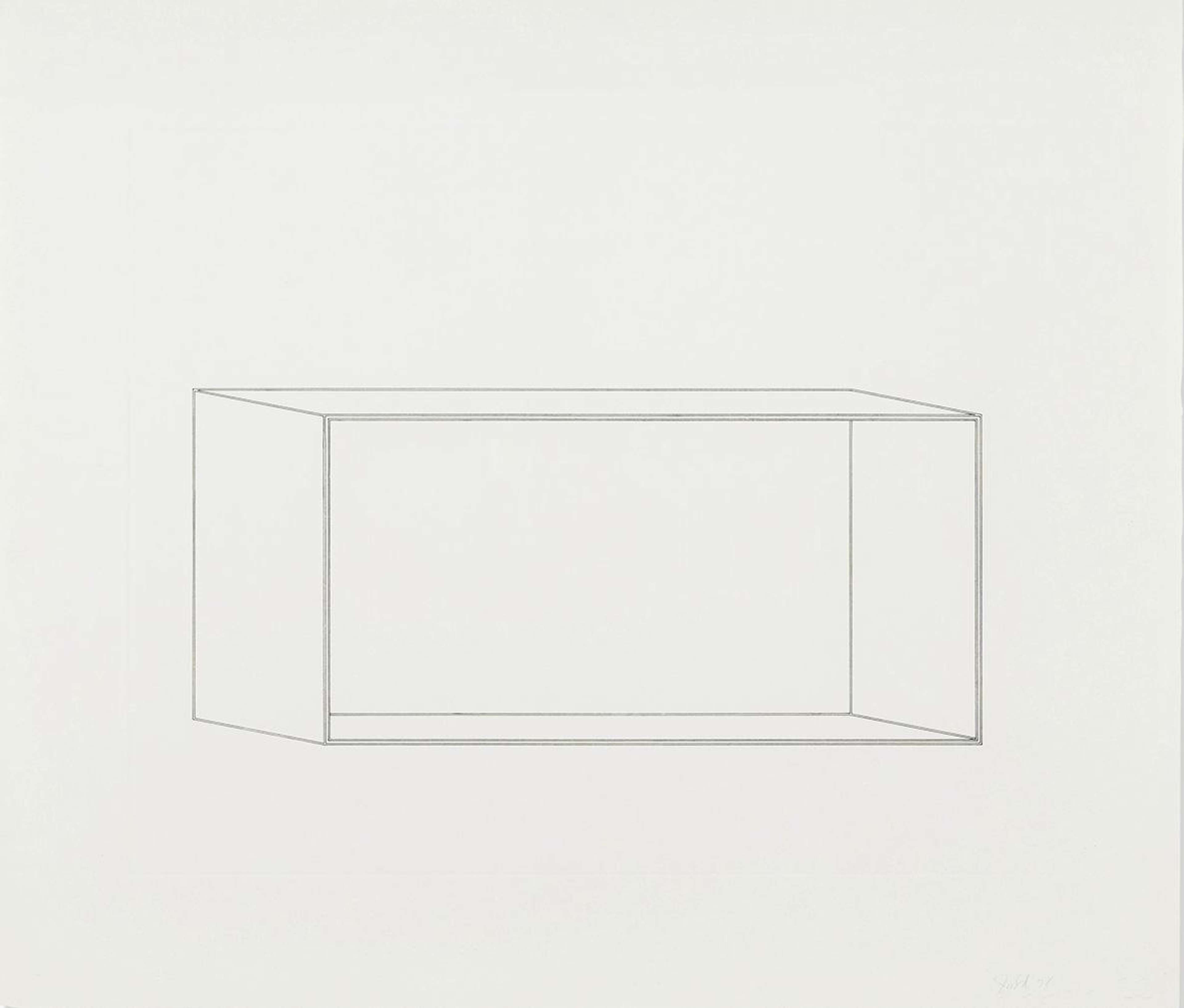 Untitled (S. 111) - Signed Print by Donald Judd 1978 - MyArtBroker