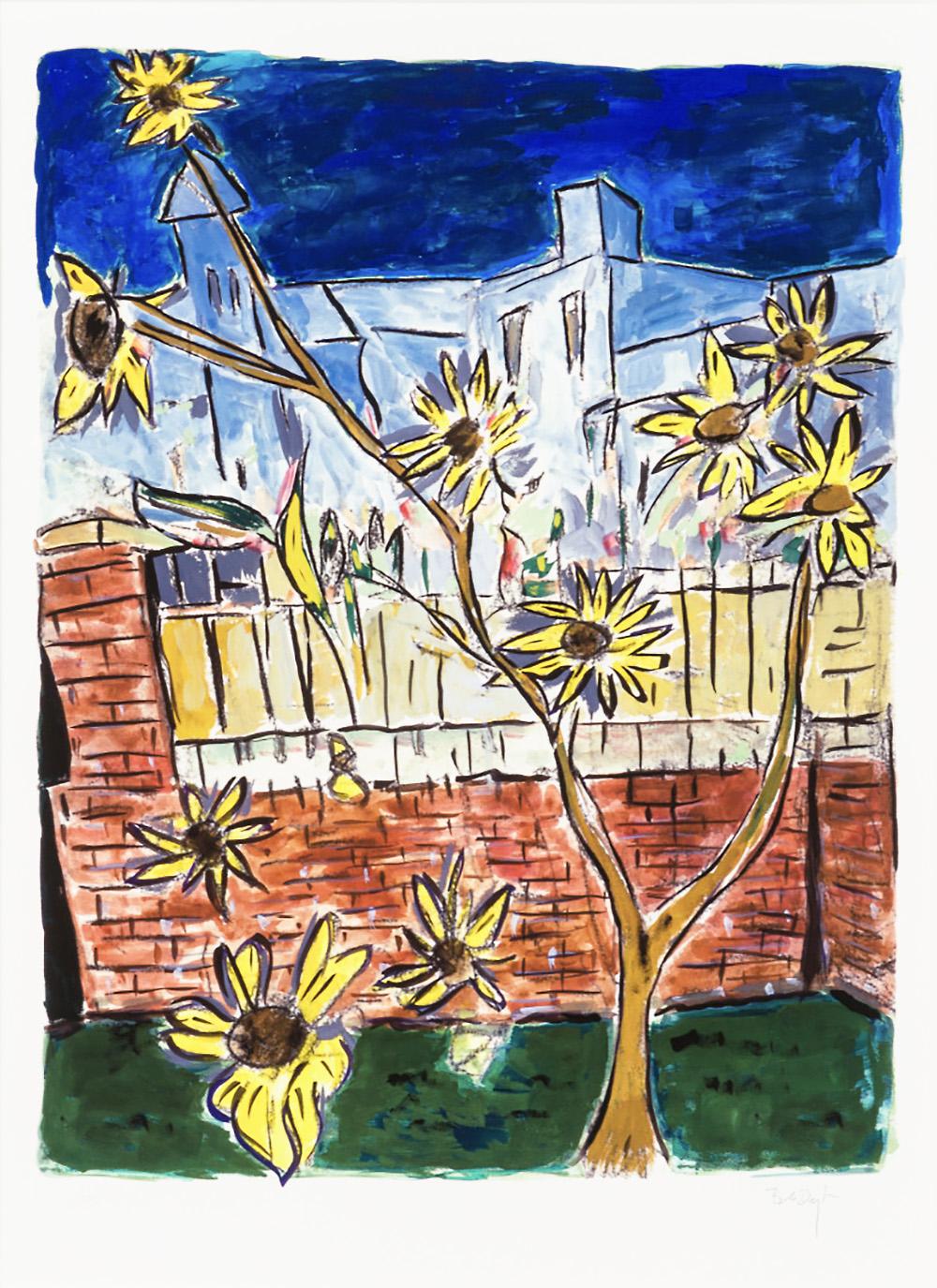Bob Dylan Sunflowers (2010) (Signed Print) 2010 | For Sale
