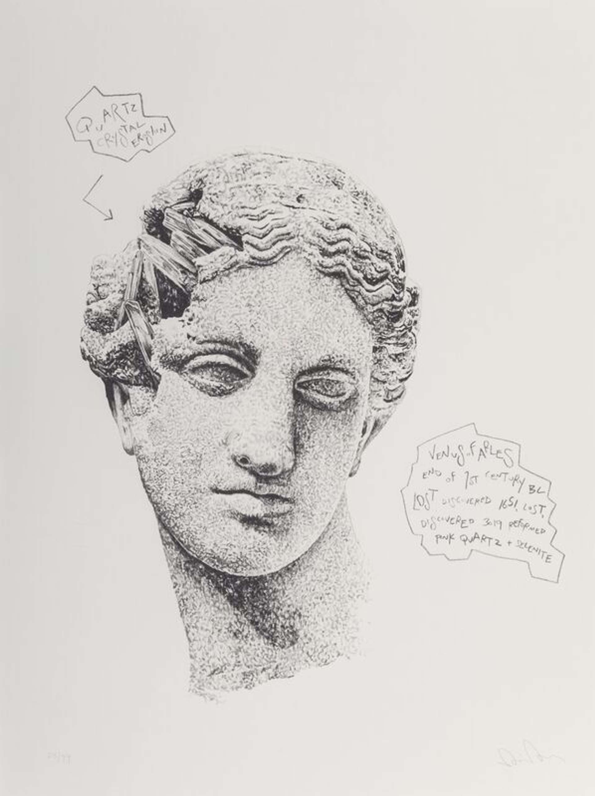 Venus Of Arles - Signed Print by Daniel Arsham 2020 - MyArtBroker