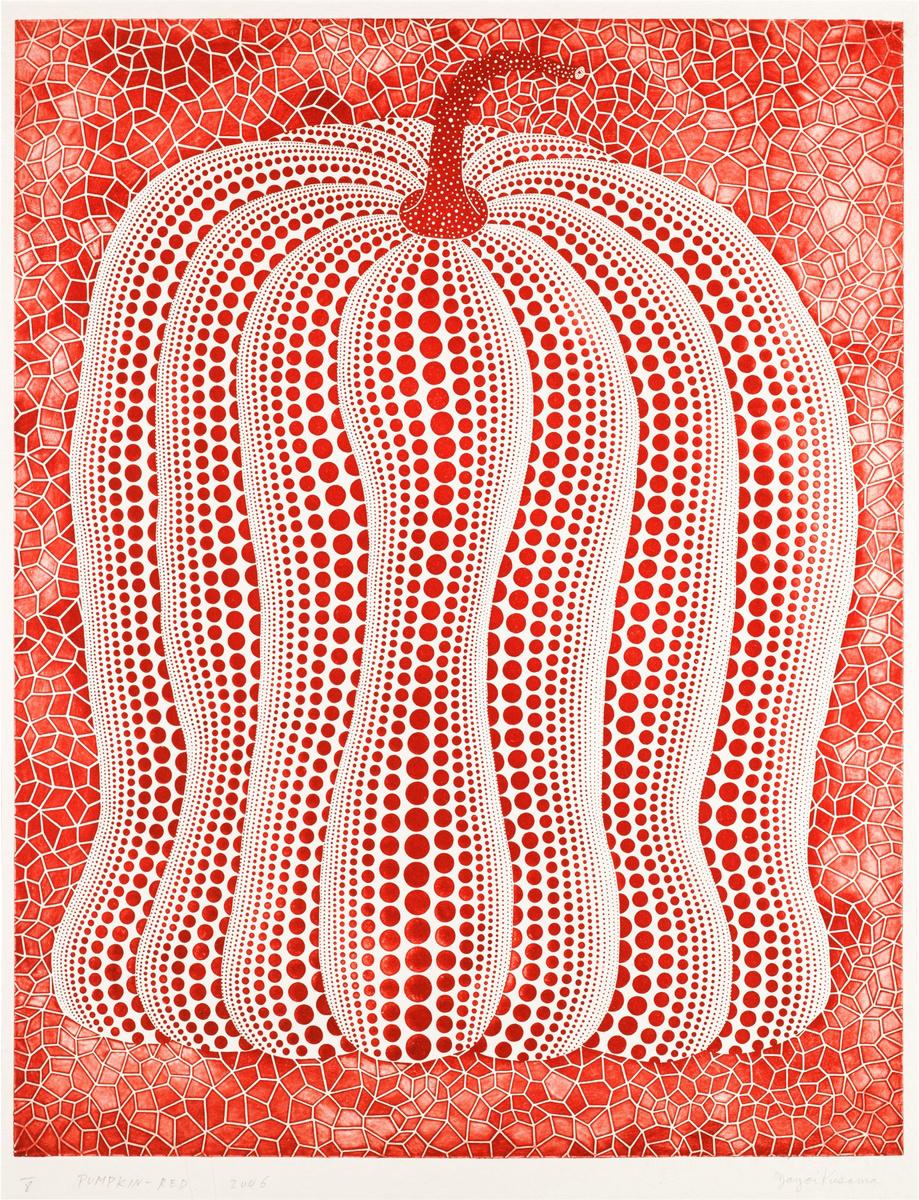 YASUSAN様 Yayoi Kusama Pumpkin (red) (Signed Print) 2006 | MyArtBroker
