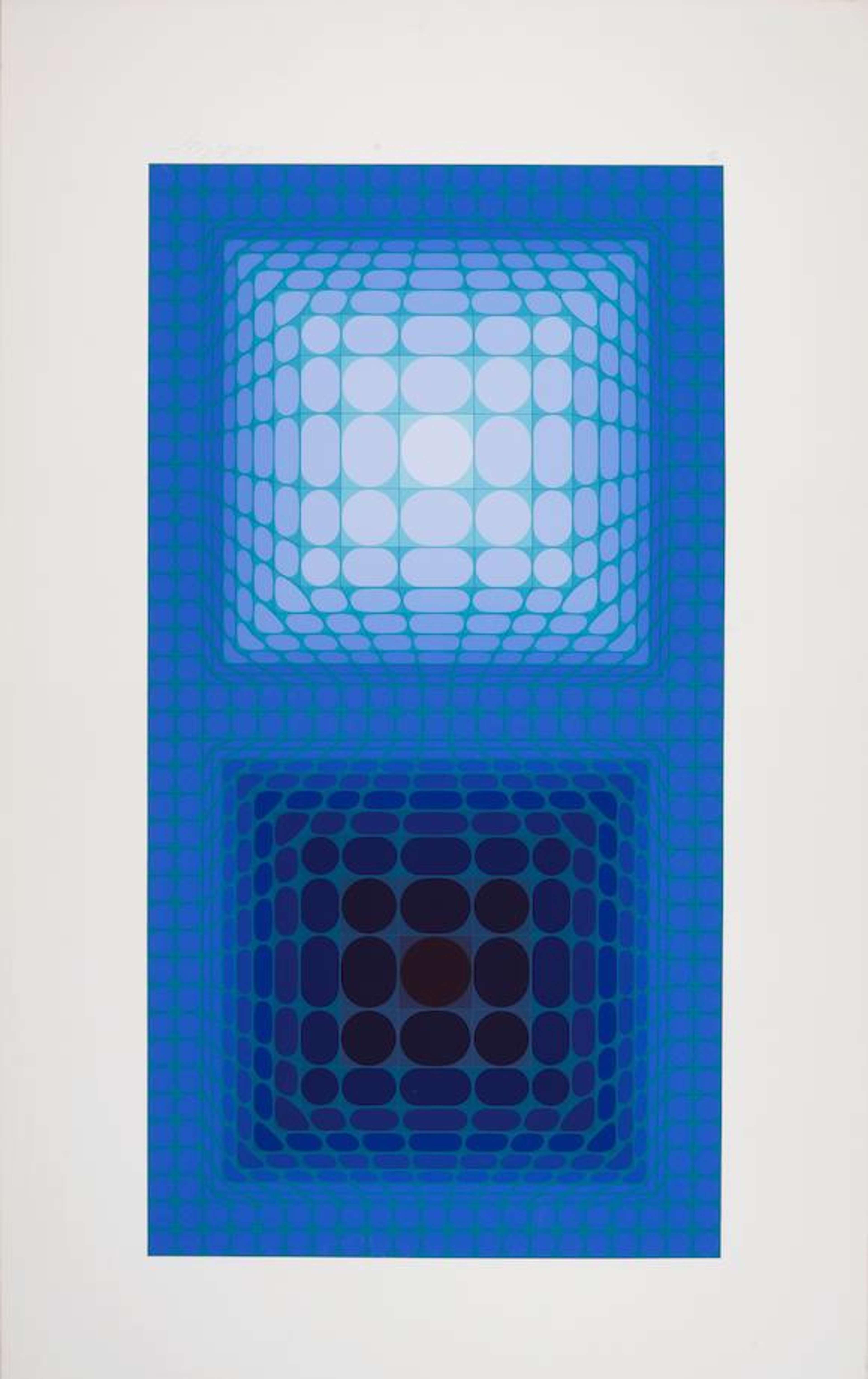 Meta IV - Signed Print by Victor Vasarely 1976 - MyArtBroker