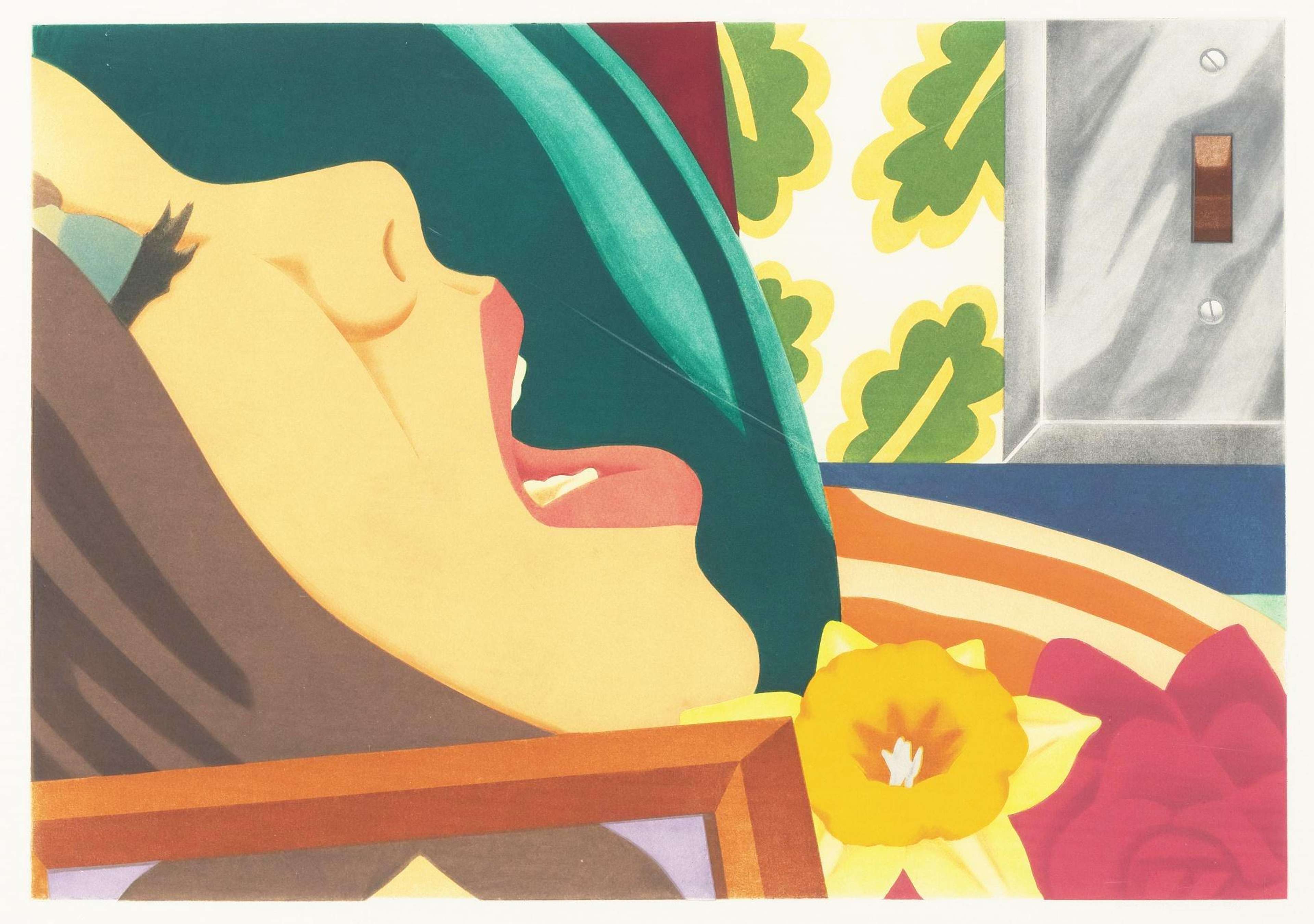 Bedroom Face - Signed Print by Tom Wesselmann 1977 - MyArtBroker