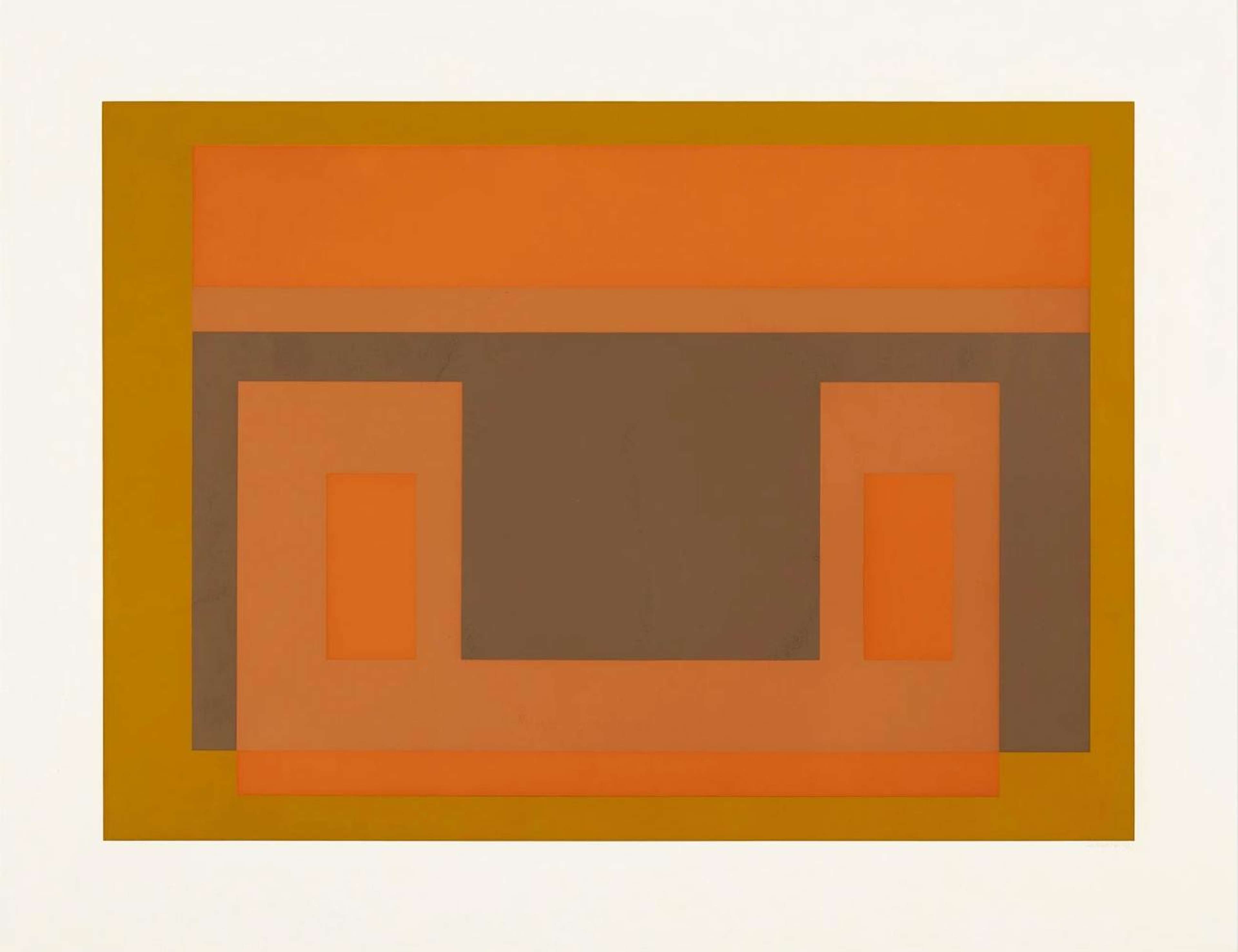 I-S Va 2 - Signed Print by Josef Albers 1969 - MyArtBroker