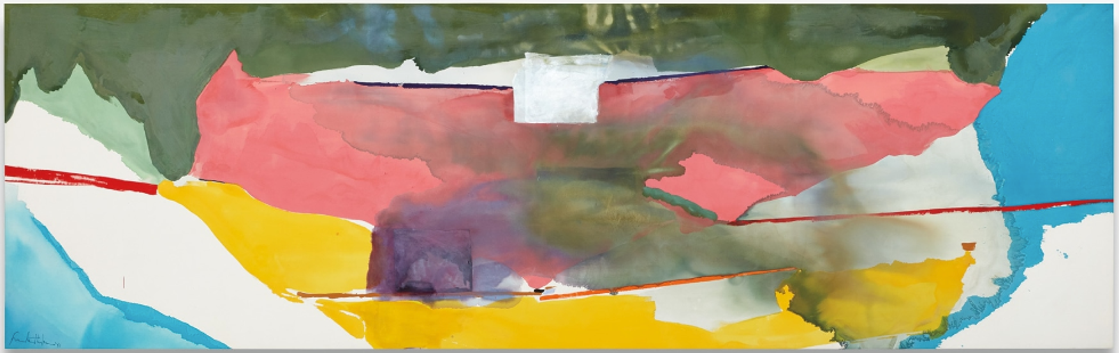  Off White Square by Helen Frankenthaler - Phillips 