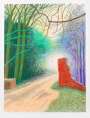 David Hockney: The Arrival Of Spring In Woldgate, East Yorkshire In 2011 (twenty eleven) - 16 March - Signed Print