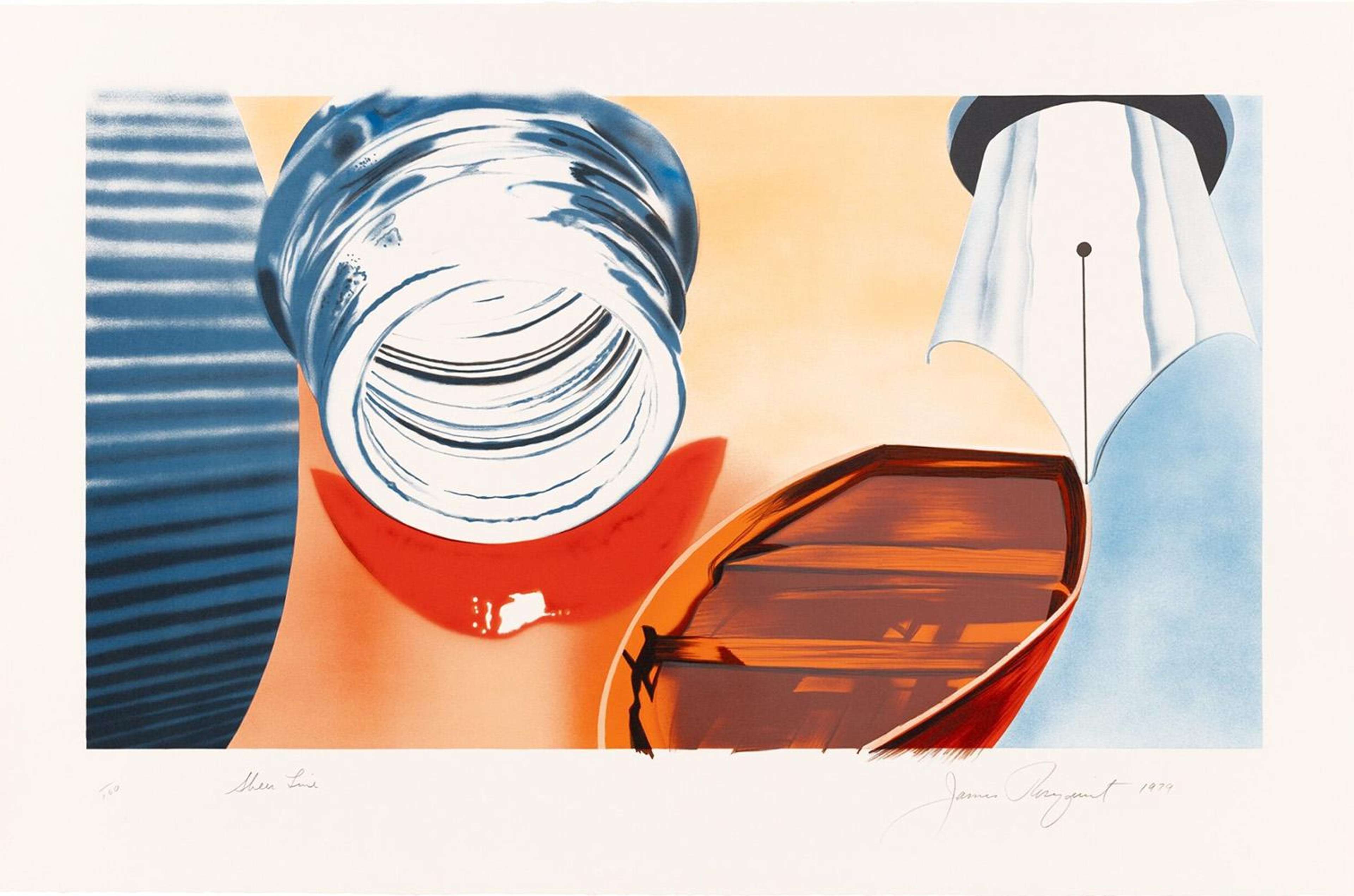 Sheer Line - Signed Print by James Rosenquist 1979 - MyArtBroker