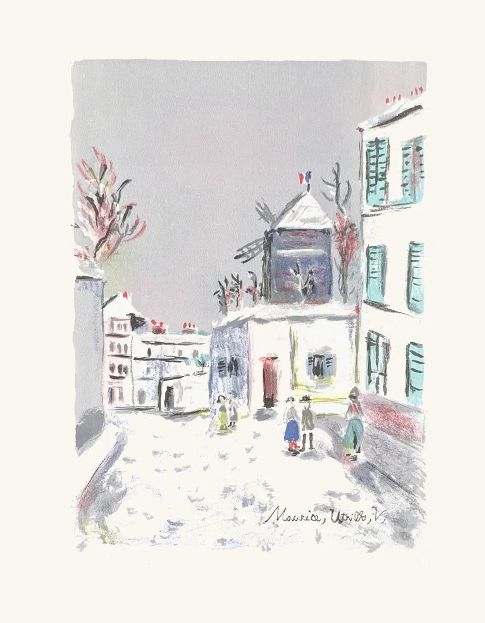Paris Capitale by Maurice Utrillo Meaning, Analysis & Auction