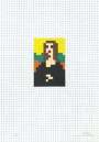 Invader: Low Res Mona - Signed Print