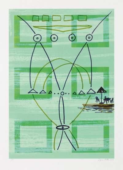 Der Kuchen Ist Alle 2 - Signed Print by Sigmar Polke 2006 - MyArtBroker