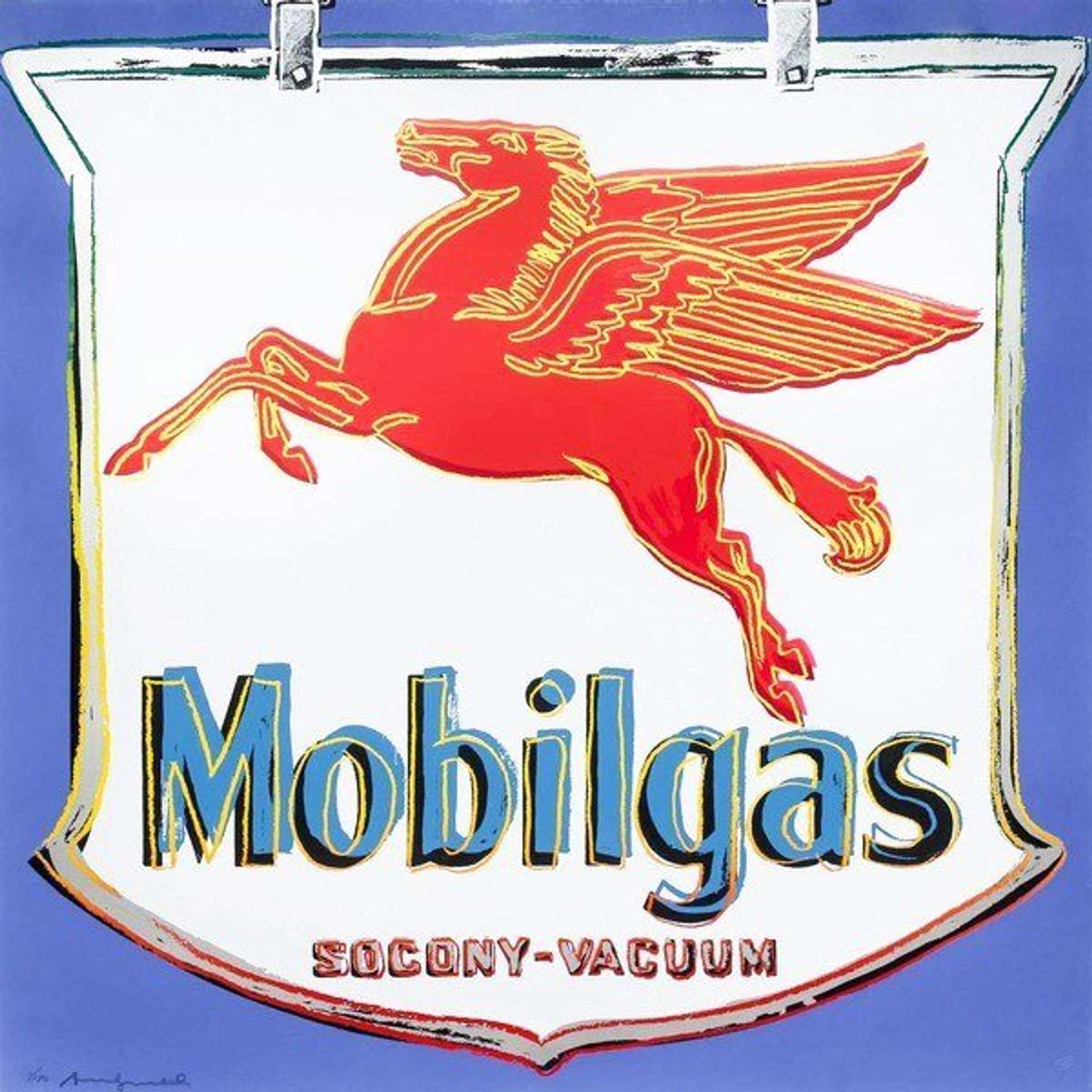 Mobilgas (F. & S. II. 350) by Andy Warhol