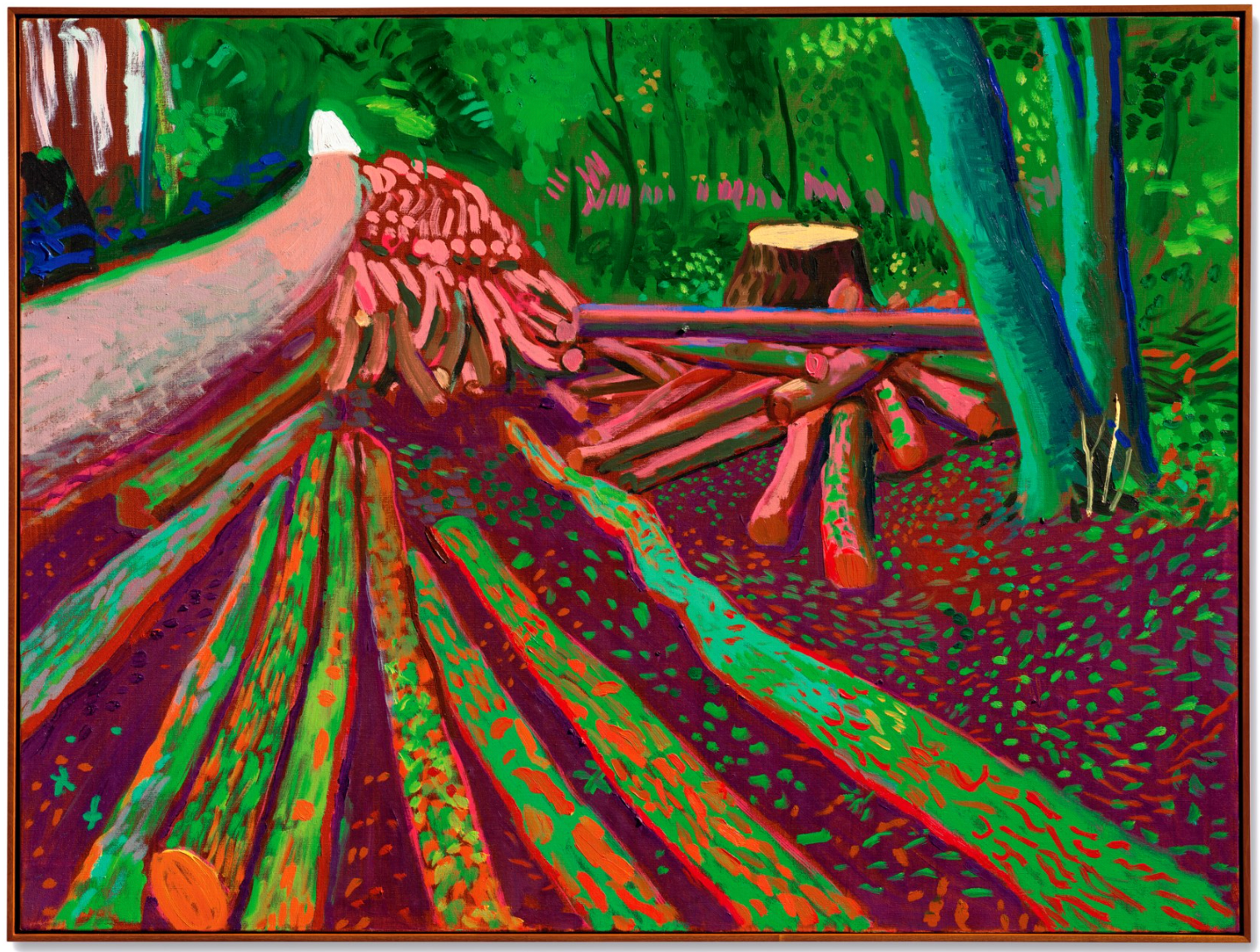 More Woldgate Timber, October 13th 2009 by David Hockney - Christie's 