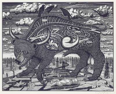 Animal Spirit (blue) - Signed Print by Grayson Perry 2016 - MyArtBroker
