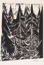 Ernst Ludwig Kirchner: Taunustannen - Signed Print